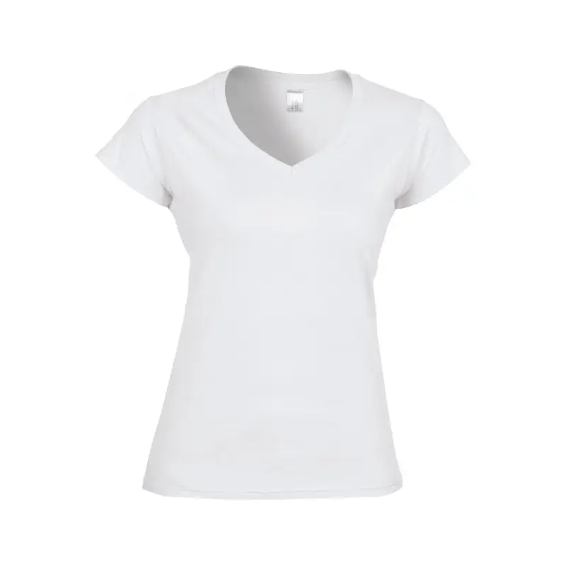 Gildan T-shirt da donna con scollo a V Softstyle