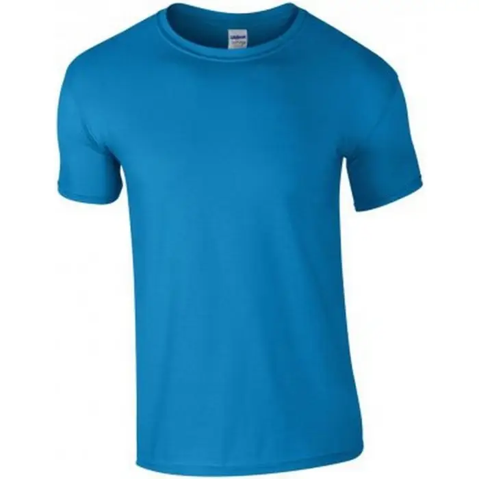 T-shirts a maniche lunghe Gildan Soft Style Blu