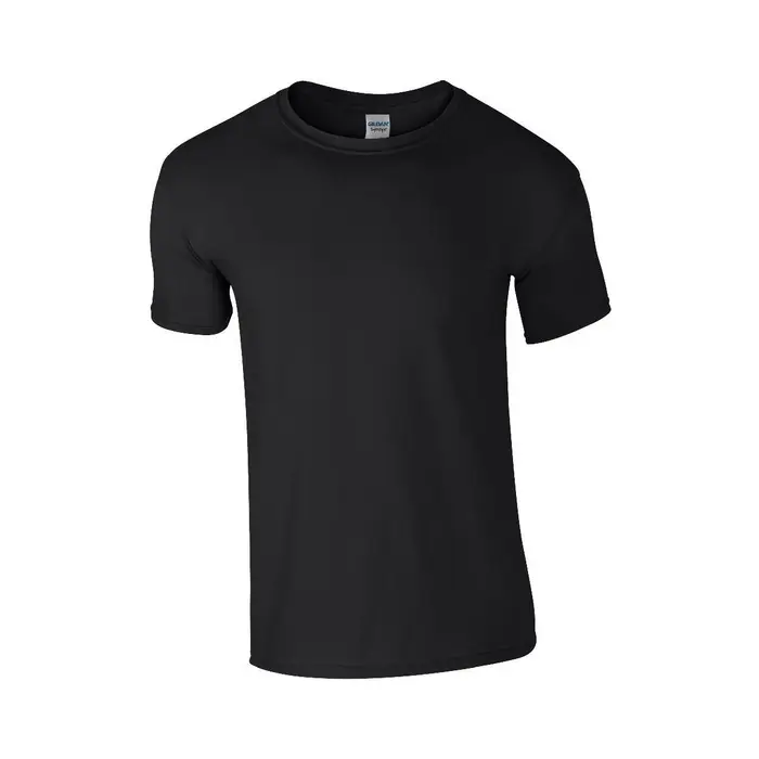 T-shirts a maniche lunghe Gildan Soft Style Nero