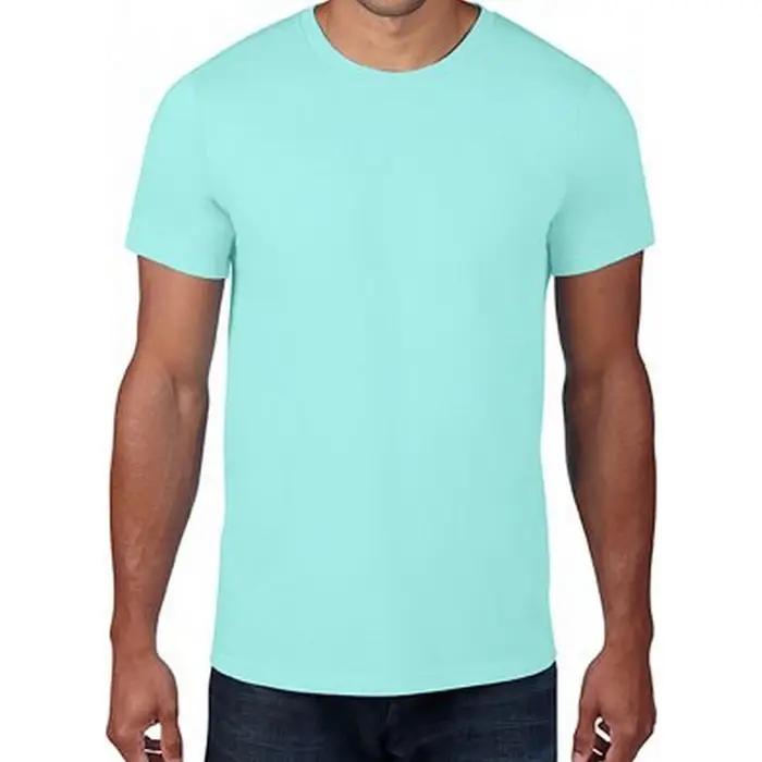 T-shirts a maniche lunghe Gildan Softstyle Blu