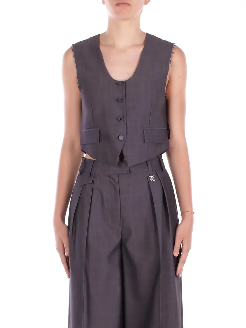 JOHN RICHMOND Gilet Donna Grigio 2084042