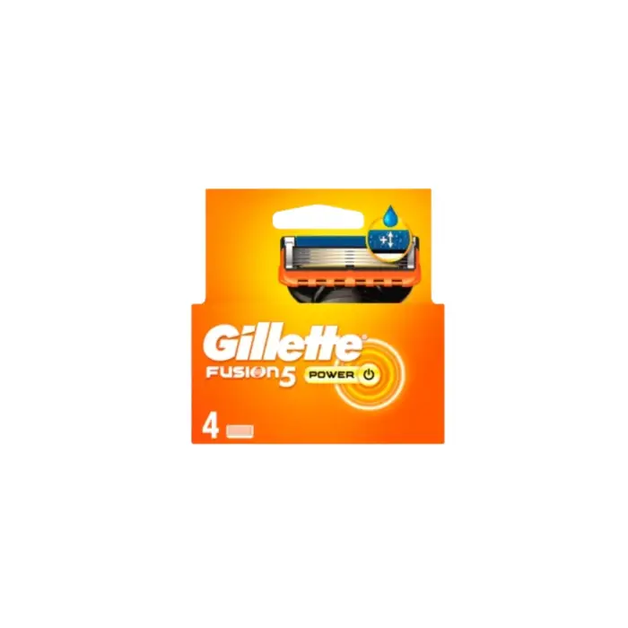 Gillette Fusion Power - Lame di ricambio da 4 ricambi
