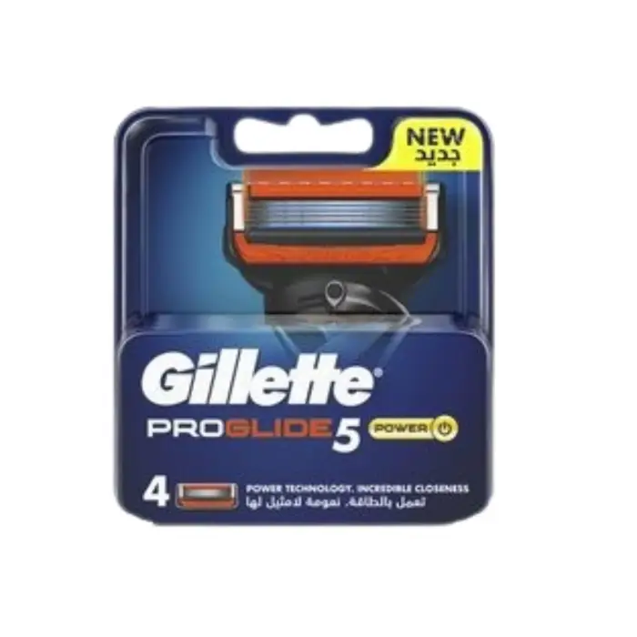 Gillette Fusion ProGlide Power (4 pezzi) formato da Testina di ricambio