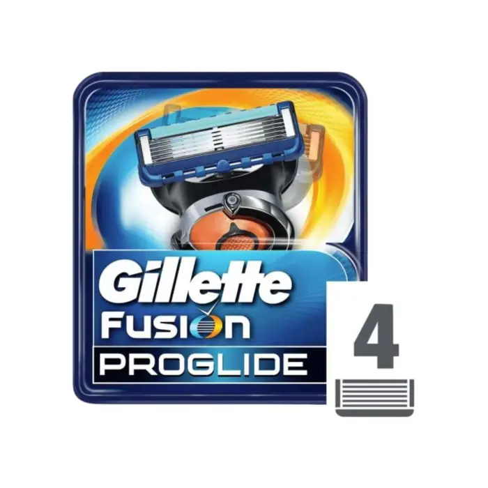 Gillette Fusion ProGlide - Testine di ricambio da 4 pezzi