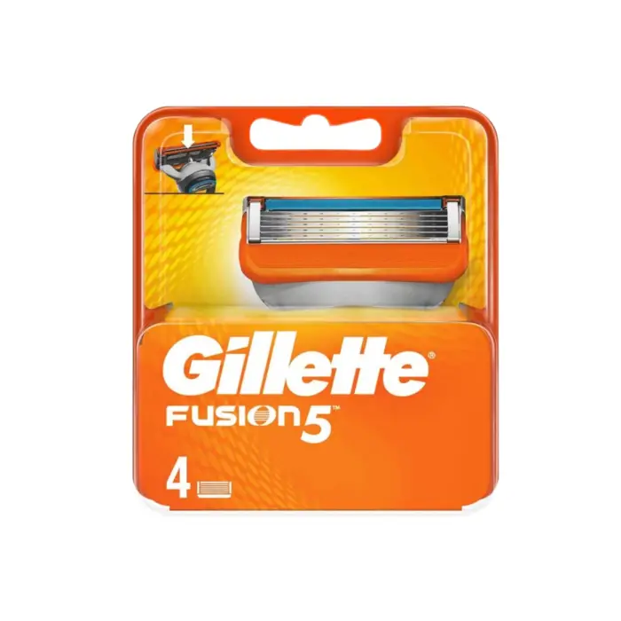 Gillette Fusion5 - Testina di ricambio da 4 ricambio