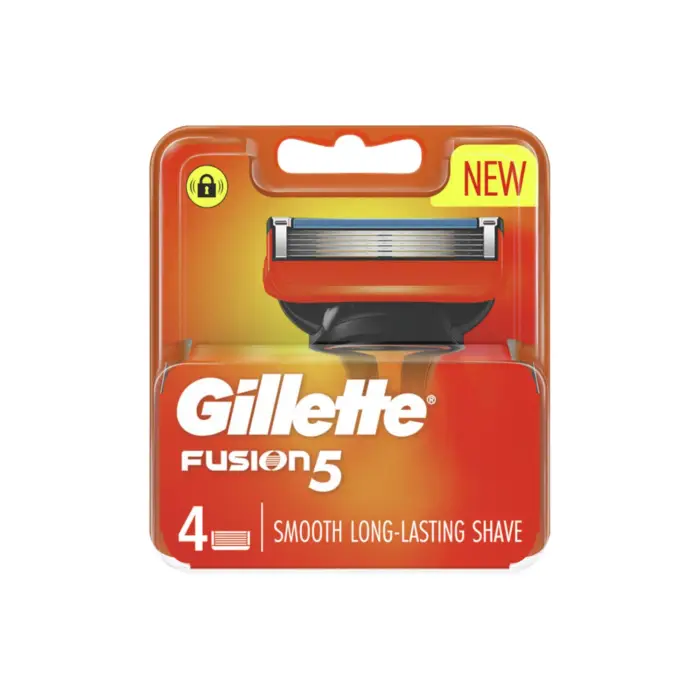 Gillette Fusion5 - Testina di ricambio contiene 4 testine