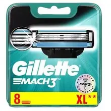 Gillette Mach3 - Testine di 4 ricambio