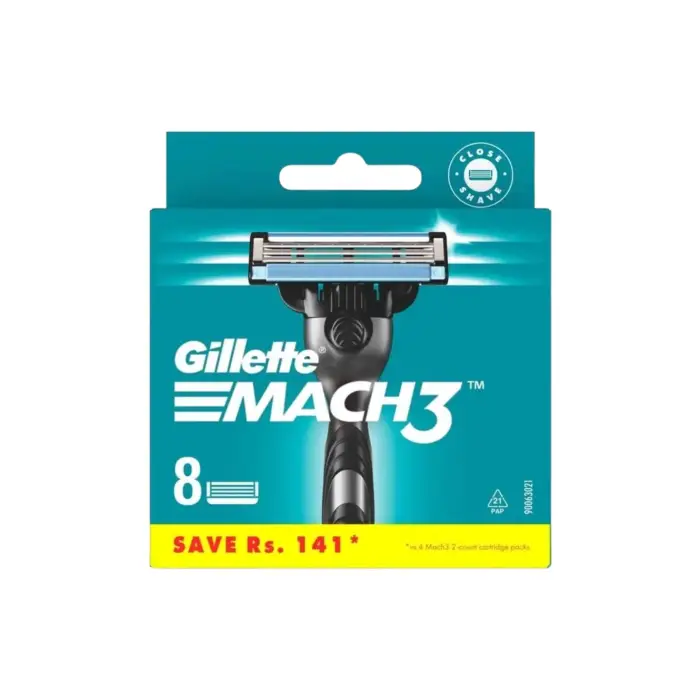 Gillette Mach3 - Testine di ricambio formato da 8 testine