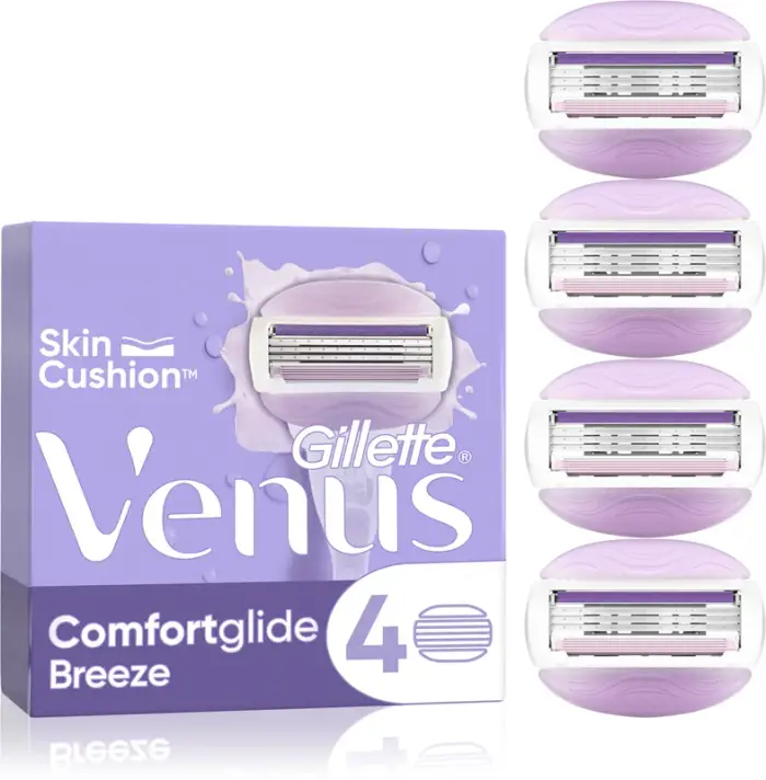 Gillette Testine di ricambio Venus Breeze - Volume 4 ks
