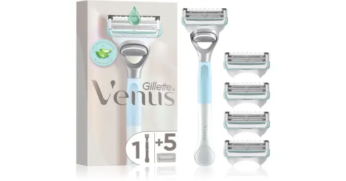 Gillette Venus Pubic Hair&Skin 5 pezzi - Rasoio
