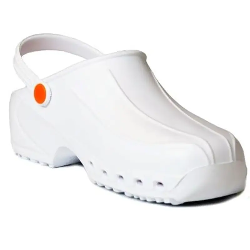 GIMA 26191 Zoccoli Professionali Leggeri con Laccetto, Unisex, Anatomici, Antiscivolo, Antishock, Antistatici, Tomaia