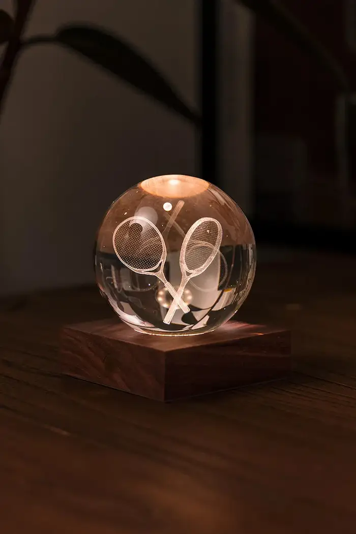 lampada led wireless Amber Crystal Light Multicolore miniatura 3