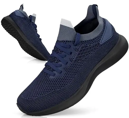 Giniros Sneakers Scarpe Running Corsa Ginnastica Uomo Traspiranti Mesh Comode Sportive Outdoor Fitness Jogging