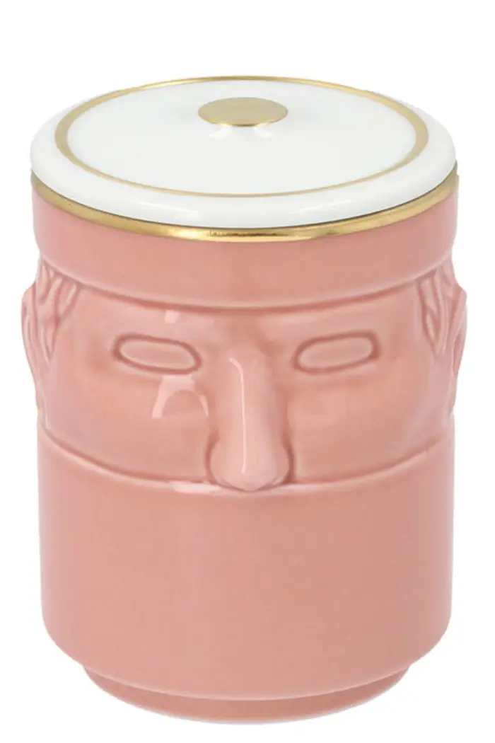 GINORI 1735 Candela Il Seguace Flamingo 190 Gr Rosa