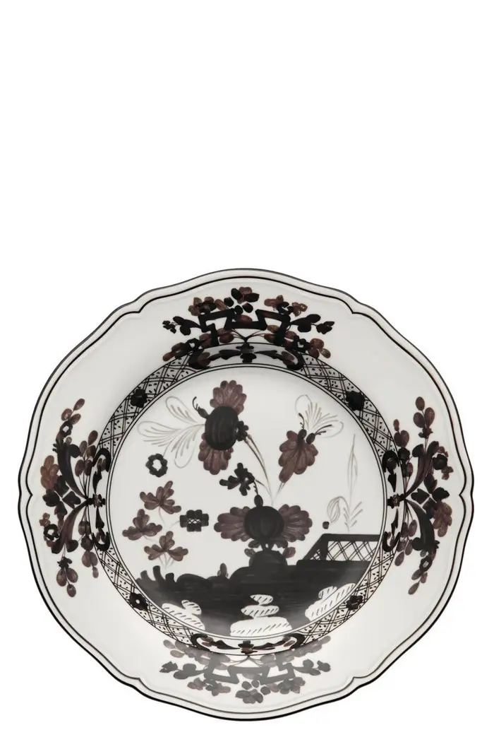 GINORI 1735 Piatto Segnaposto Oriente Italiano Bianco