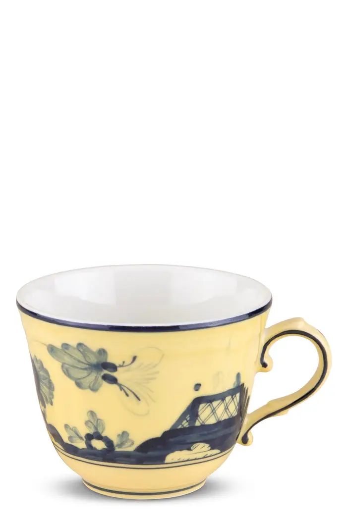 GINORI 1735 Tazza Caffè Oriente Italiano 120 Cc Giallo