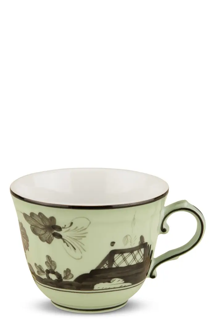 GINORI 1735 Tazza Caffè Oriente Italiano 120 Cc Verde