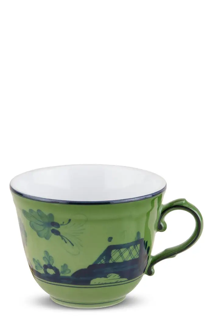GINORI 1735 Tazza Caffè Oriente Italiano 120 Cc Verde