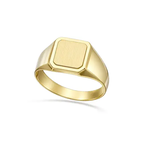 Gioielleria Lucchese Oro Anello Uomo Oro Giallo GL102434