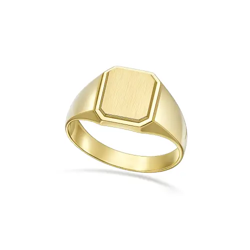 Gioielleria Lucchese Oro Anello Uomo Oro Giallo GL102435