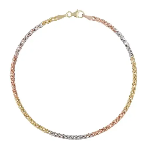 Bracciale Donna Oro Bianco Giallo Rosa 18 kt GL102560