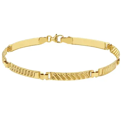 Bracciale Uomo Oro Giallo 18 kt GL102556