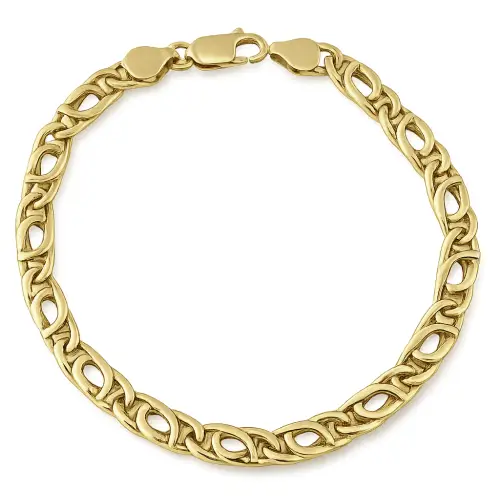Gioielleria Lucchese Oro Bracciale Uomo Oro Giallo GL102474