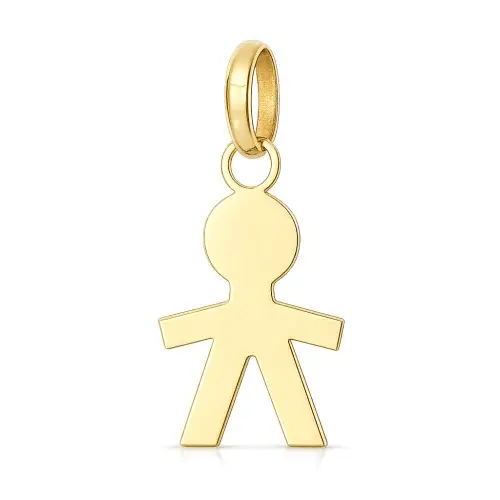 Gioielleria Lucchese Oro Ciondolo Bimbo Oro Giallo GL102469