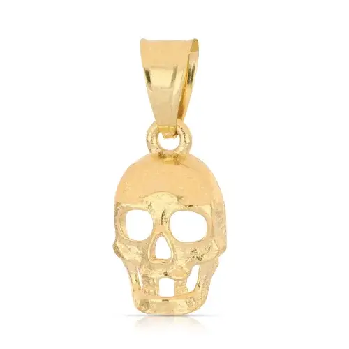 Ciondolo Teschio Oro Giallo 18kt GL102564