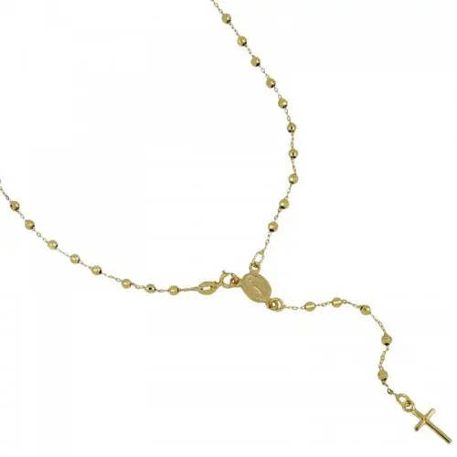 Gioielleria Lucchese Oro Collana Rosario Oro Giallo Madonna Miracolosa 803321712164