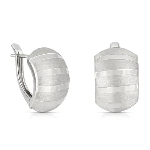Orecchini Donna Oro Bianco GL102568