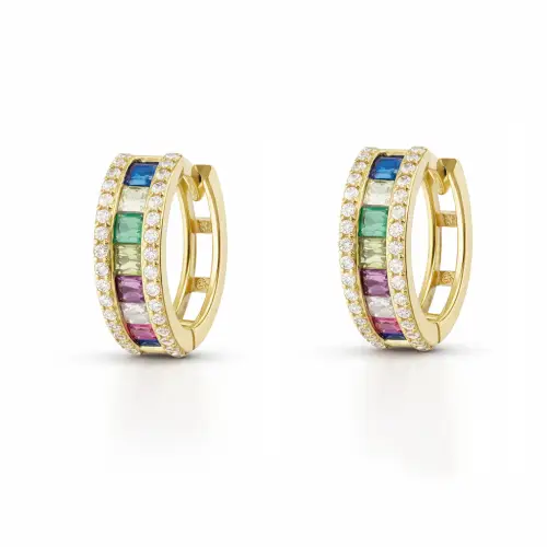 Gioielleria Lucchese Oro Orecchini Donna Multicolore 4084718