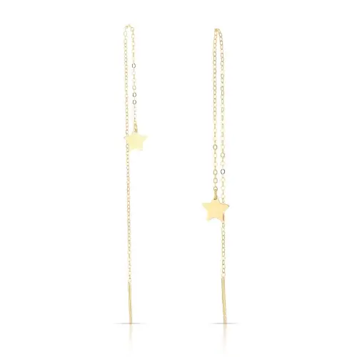Orecchini Pendenti Oro Giallo 18 kt GL102555