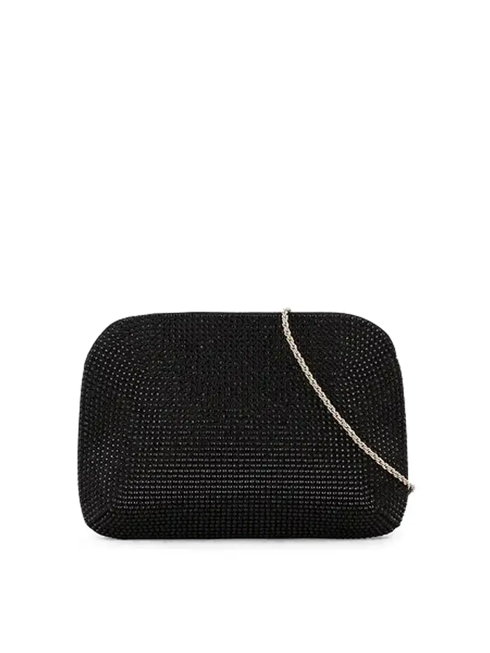 Giorgio Armani Pochette decorata Nero