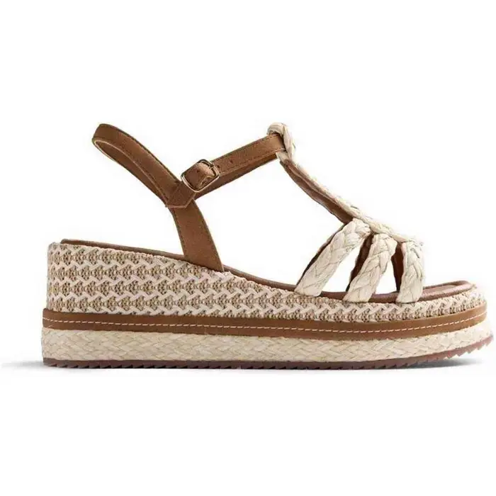 Sandali con zeppa Gioseppo Harcourt Oro