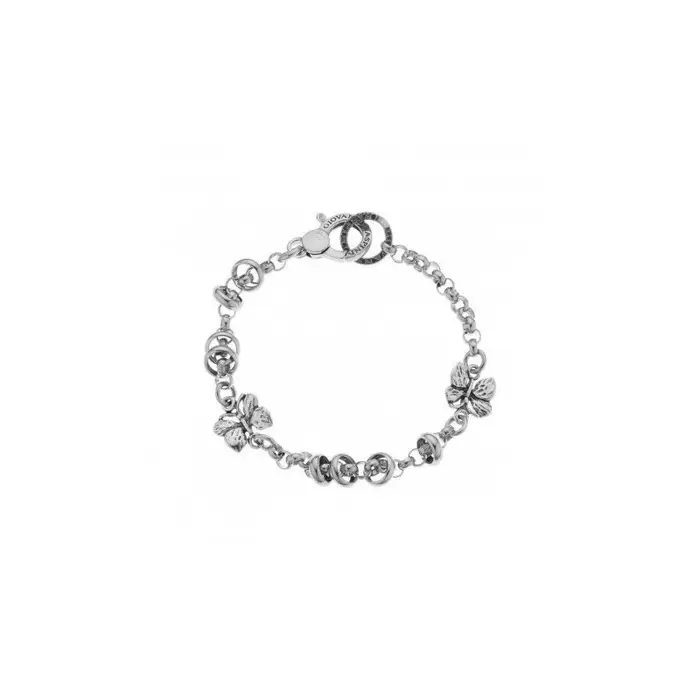GIOVANNI RASPINI Bracciale 2 Farfalle - Argento