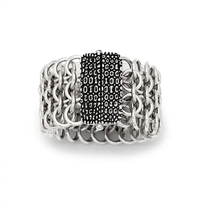 Bracciale Alligator Grande - Argento - Giovanni Raspini