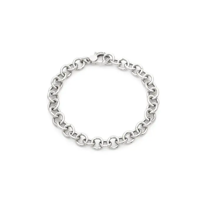 GIOVANNI RASPINI Bracciale Maglia Tonda - Argento 925