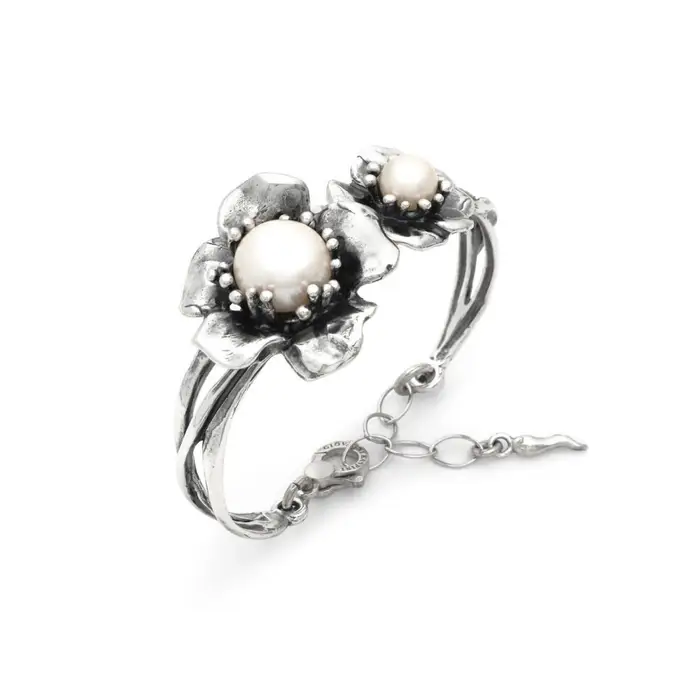GIOVANNI RASPINI Bracciale Magnolia - Argento 925