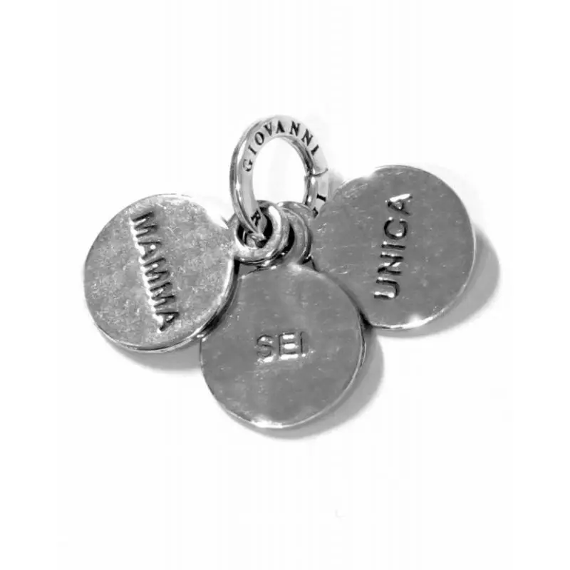 GIOVANNI RASPINI Ciondolo Charm Mamma Sei Unica