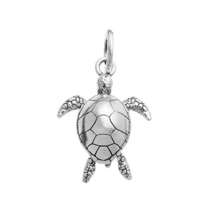 GIOVANNI RASPINI Ciondolo Charm Tartaruga Marina - Argento