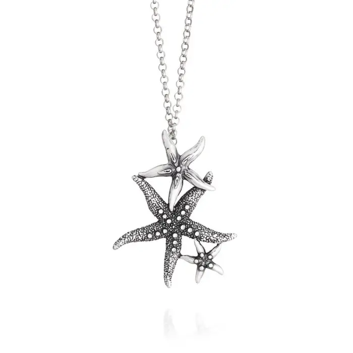 GIOVANNI RASPINI Pendente Stelle Marine - Argento 925