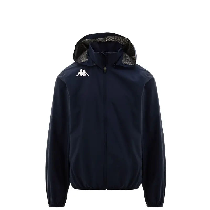 giubbotto da bambino in poliestere blu da allenamento | Kappa