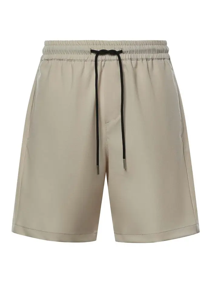 Pantaloncini in cotone Sense Tortora
