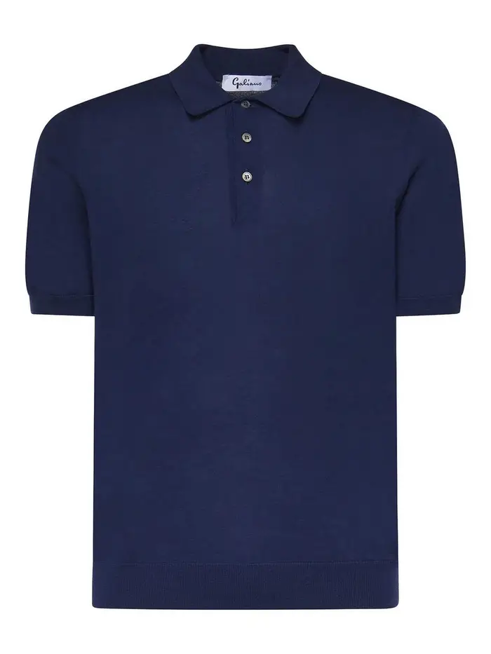 Giuliano Galiano Polo in cotone Blu