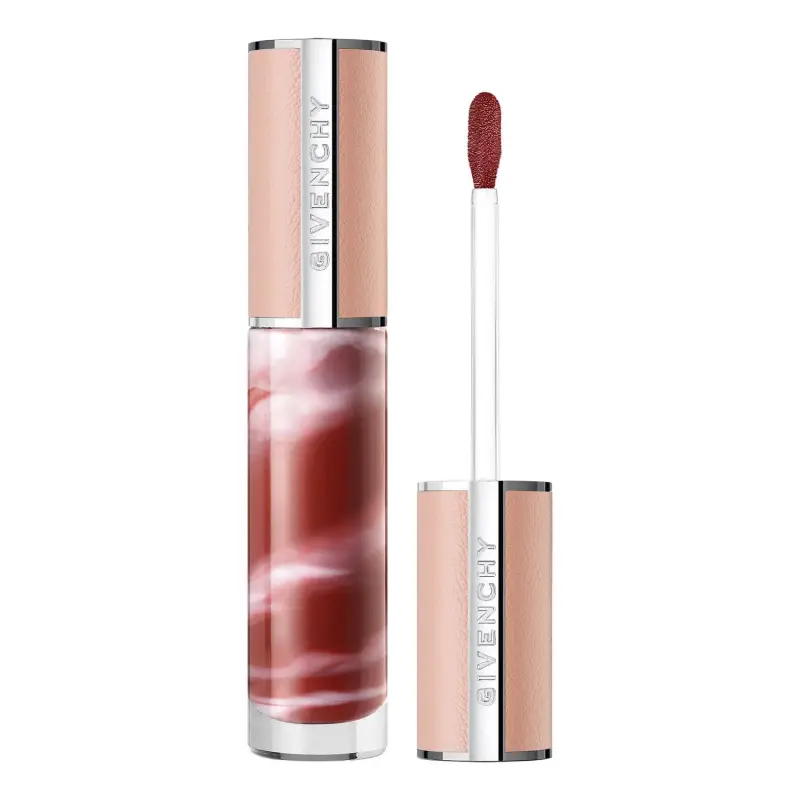 Givenchy Labbra Le Rose Perfecto Liquid N117 Chilling Brown - Gloss, Balsamo labbra