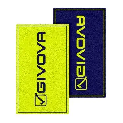 Givova Asciugamano da spiaggia double face Jaune