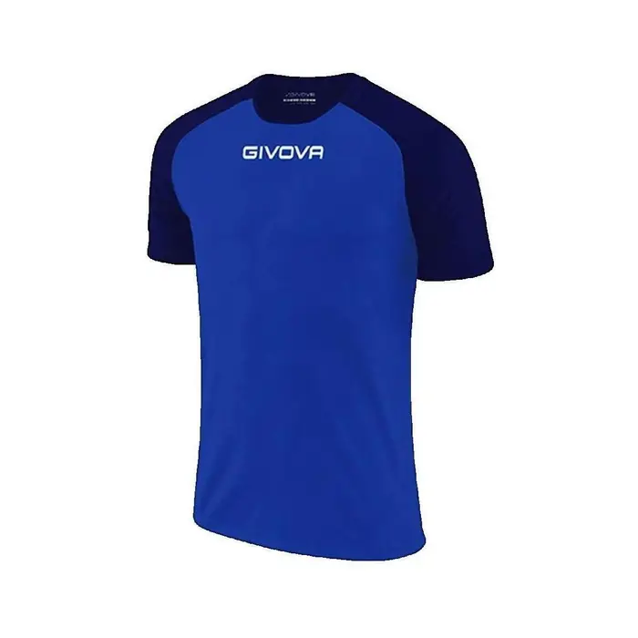Givova Completo calcio T-shirt Capo MC MAC03 bleu Blu