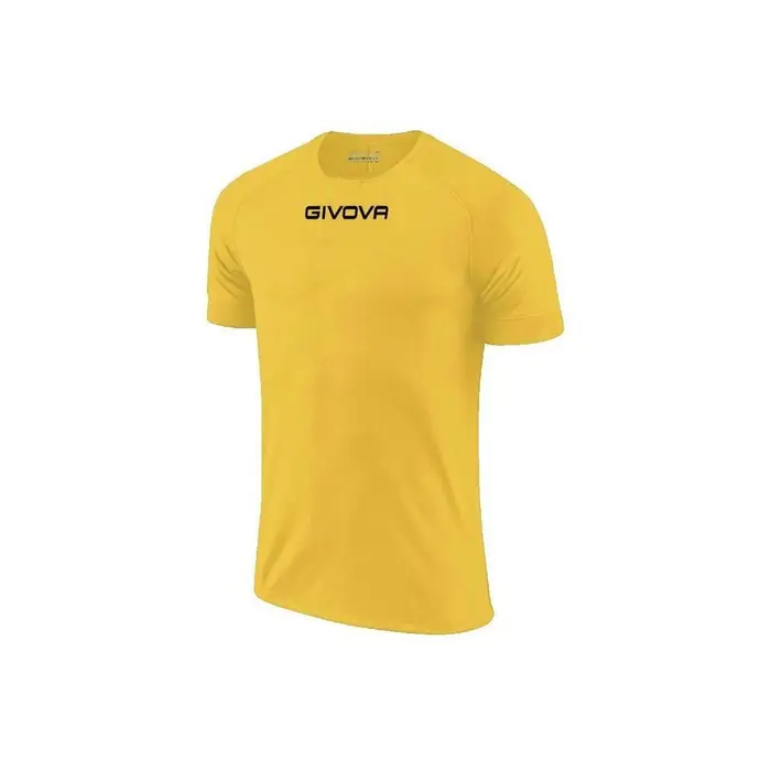 Givova T-shirt T-shirt manches courtes unisexe jaune Giallo