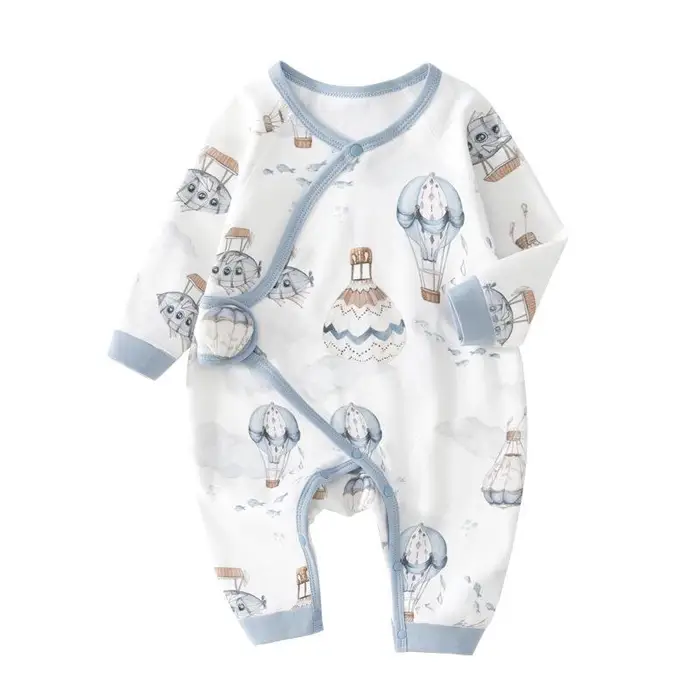 Global Finds Pagliaccetti per neonato Intimo in Puro Cotone Primavera & Autunno per 0-3 Mesi 59 cm miniatura 5